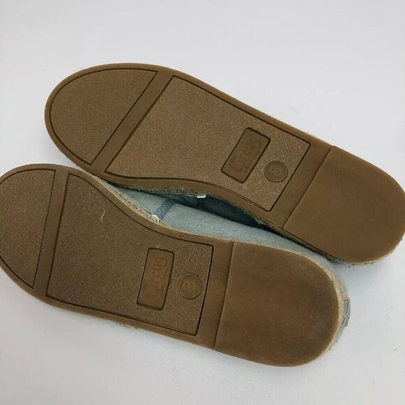 Circus by Sam Edelman Womens Leni Shell Yeah Espadrille Flat Shell Yeah Blue 8M - Picture 6 of 7